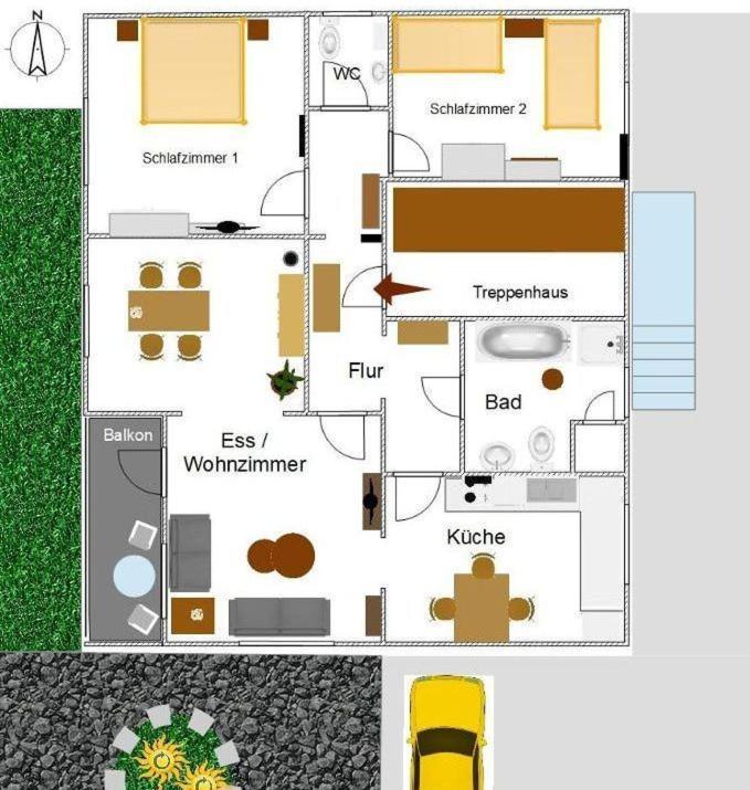 Ferienwohnung Odenwaldblick Momlingen Exterior photo